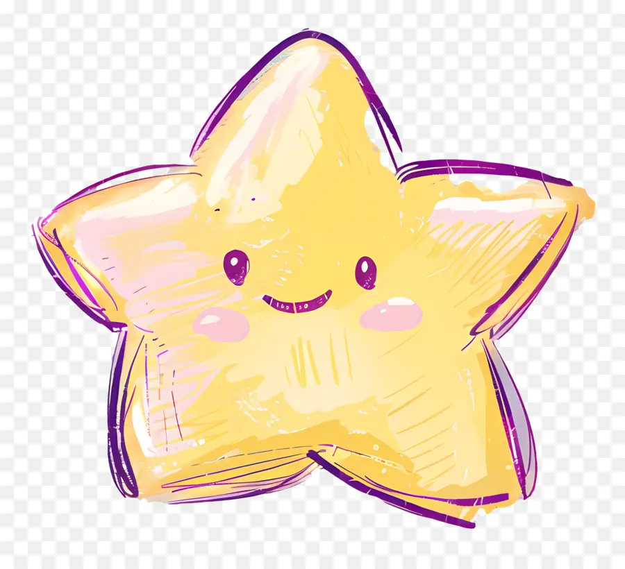 Doodle Estrellas，La Historieta PNG