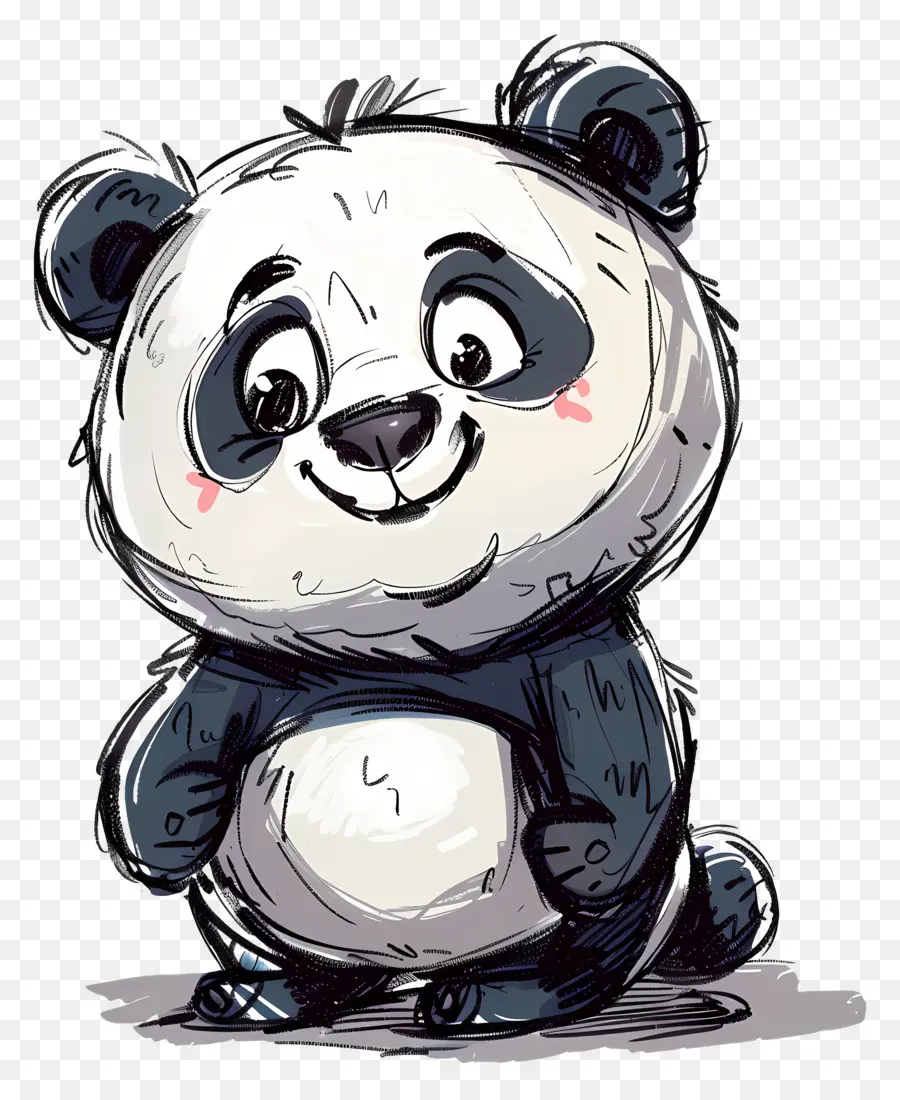 Panda，De Dibujos Animados Panda PNG