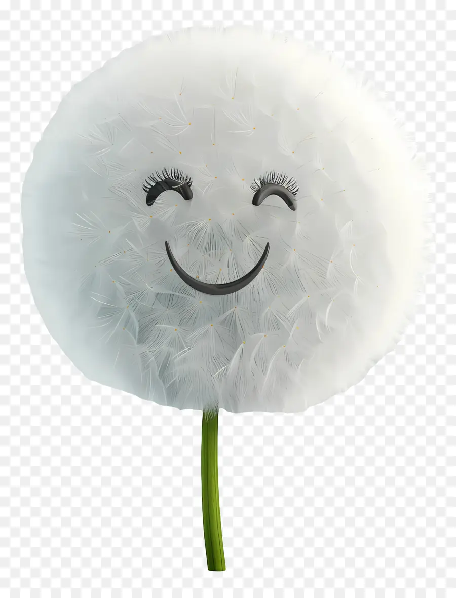 Diente De León，Flor Blanca PNG