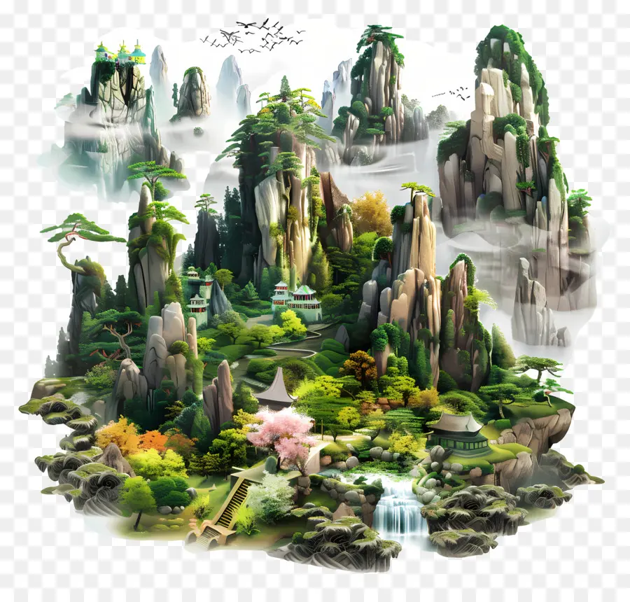 China，Naturaleza PNG