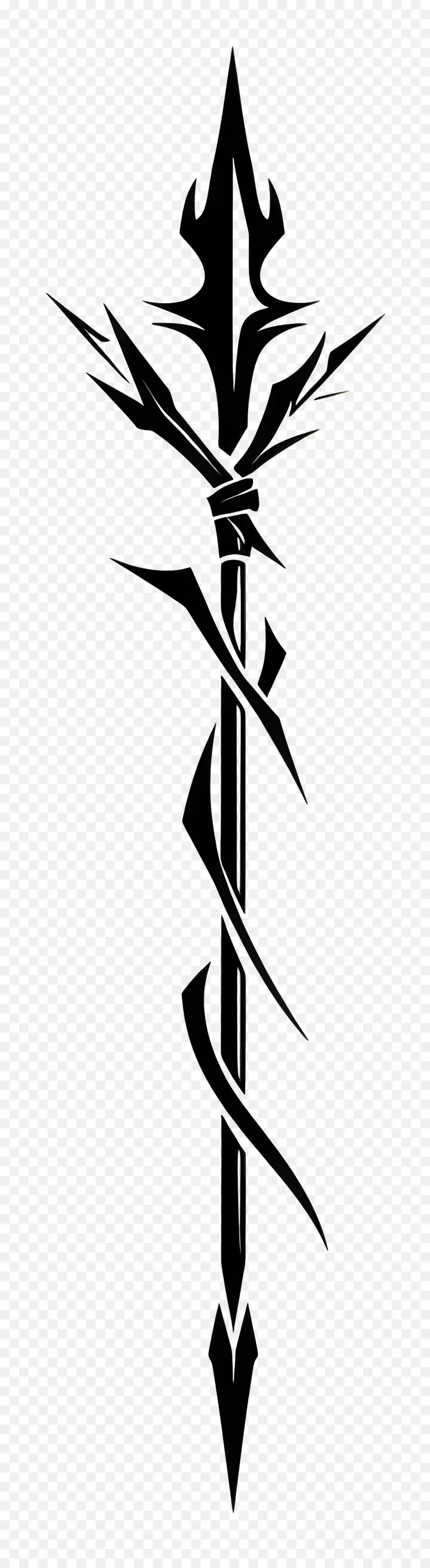 Símbolo De Flecha Elegante，Diseño Cruzado Moderno PNG