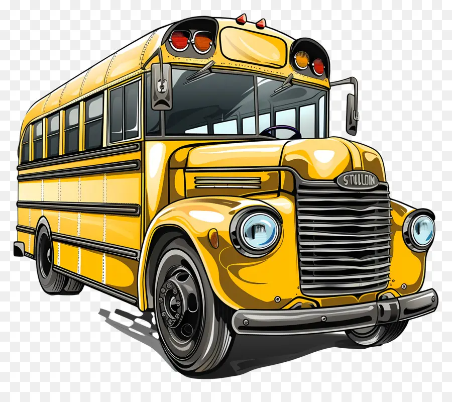 Autobús De La Escuela，Bus Escolar Amarillo PNG