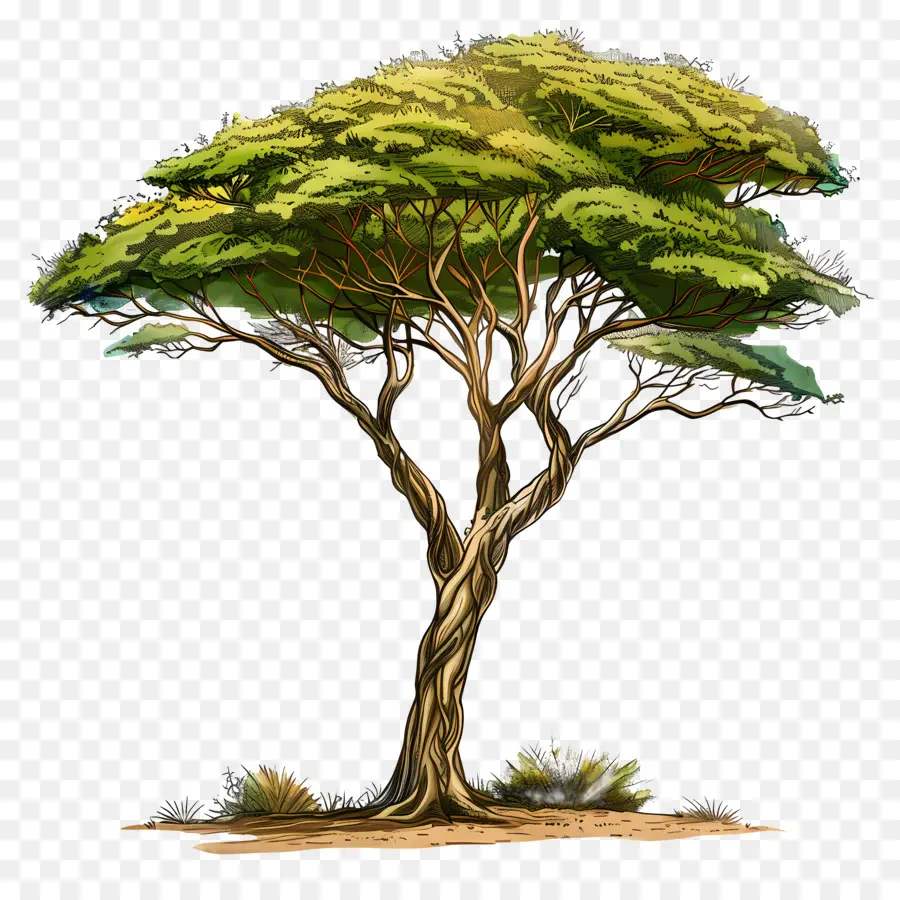 árbol De Acacia，Árbol PNG