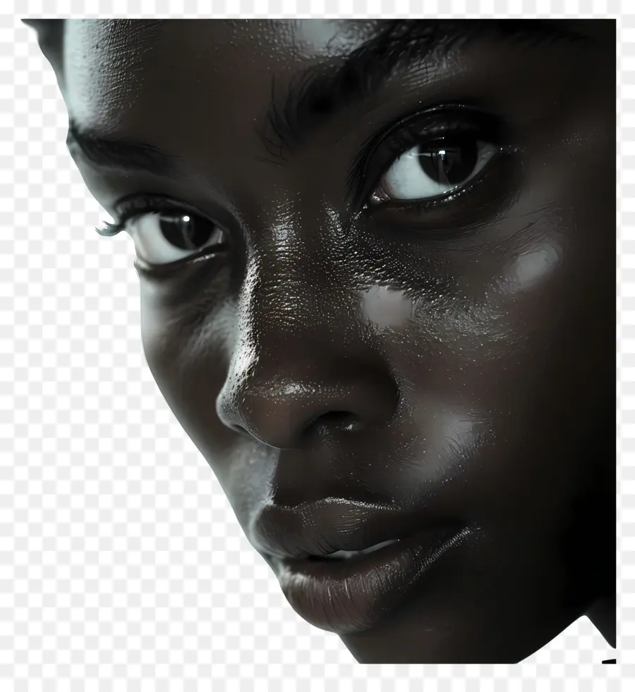 Cara De Mujer Negra，Rostro PNG