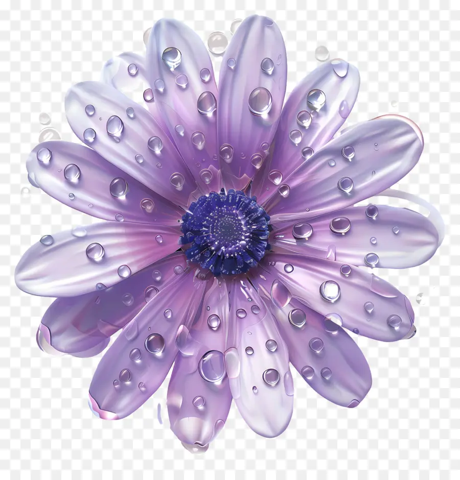 Agua，Flor PNG