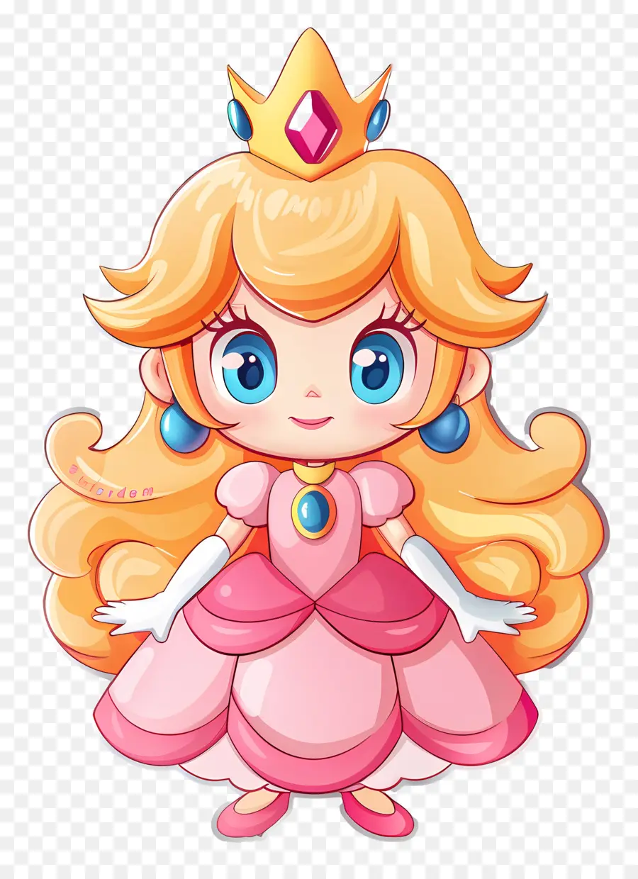 La Princesa Peach，La Princesa PNG
