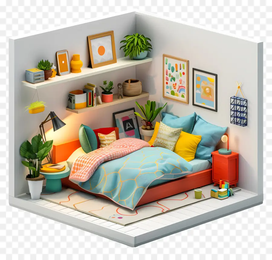 Niños Dormitorio，Dormitorio PNG