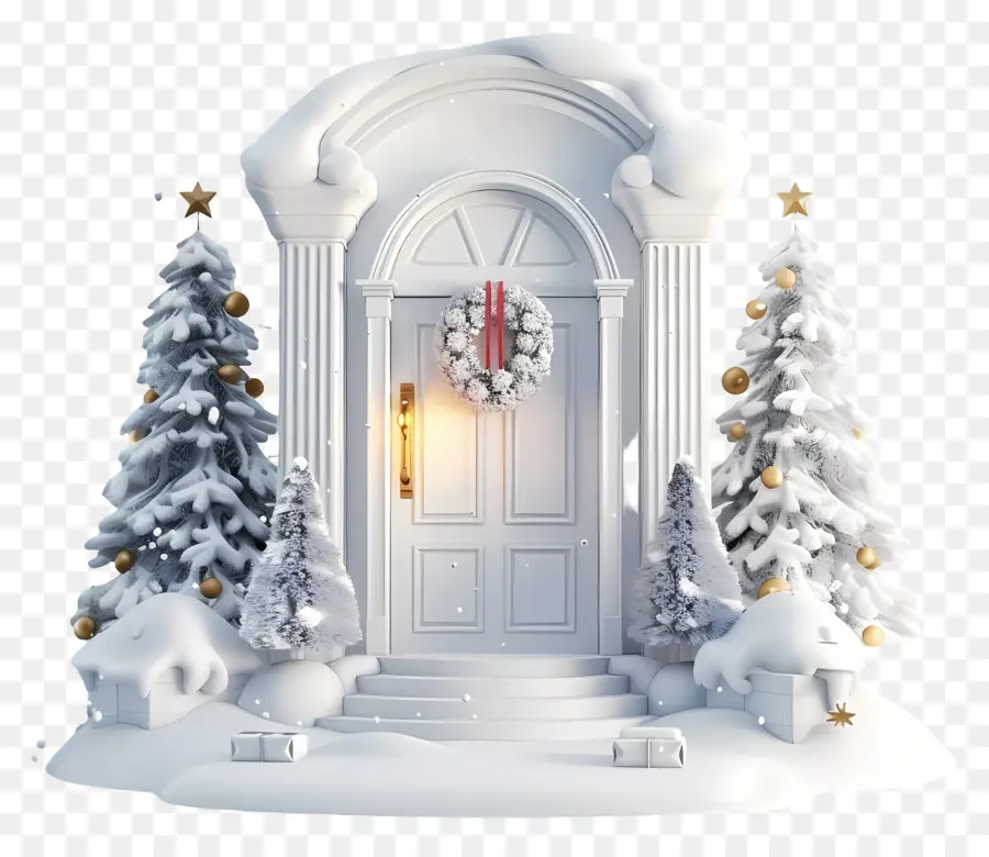 La Navidad De La Puerta，Invierno PNG