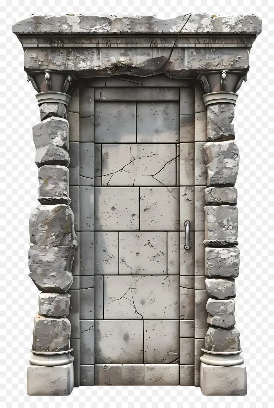 De Piedra El Marco De La Puerta，La Puerta De Piedra PNG