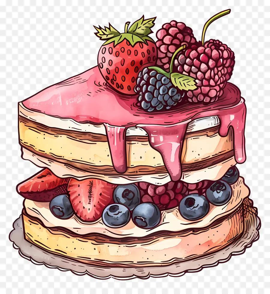 Pastel，Capas De La Torta PNG