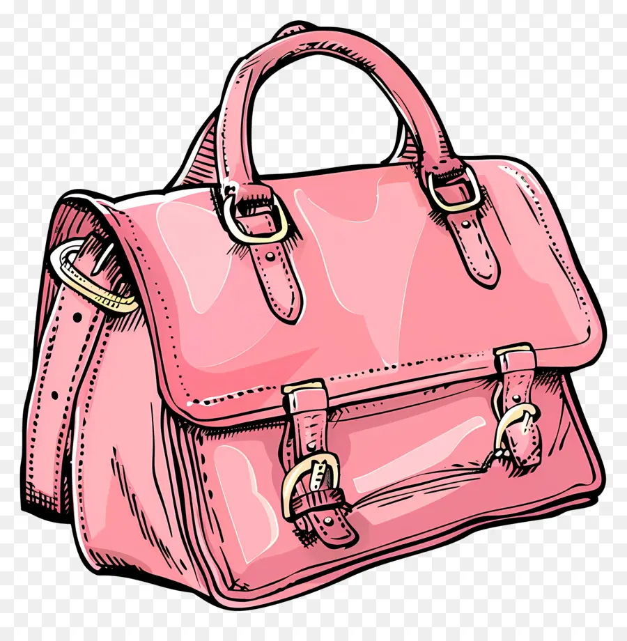 Bolsa，Rosa PNG