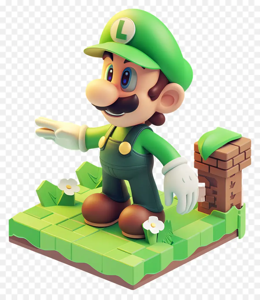 Luigi，Personaje De Dibujos Animados PNG