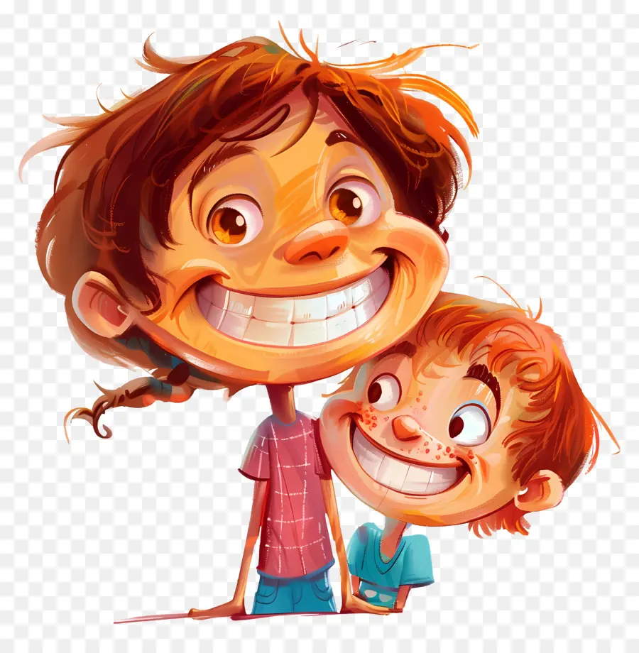 Día De La Sonrisa，Niños Sonrientes PNG