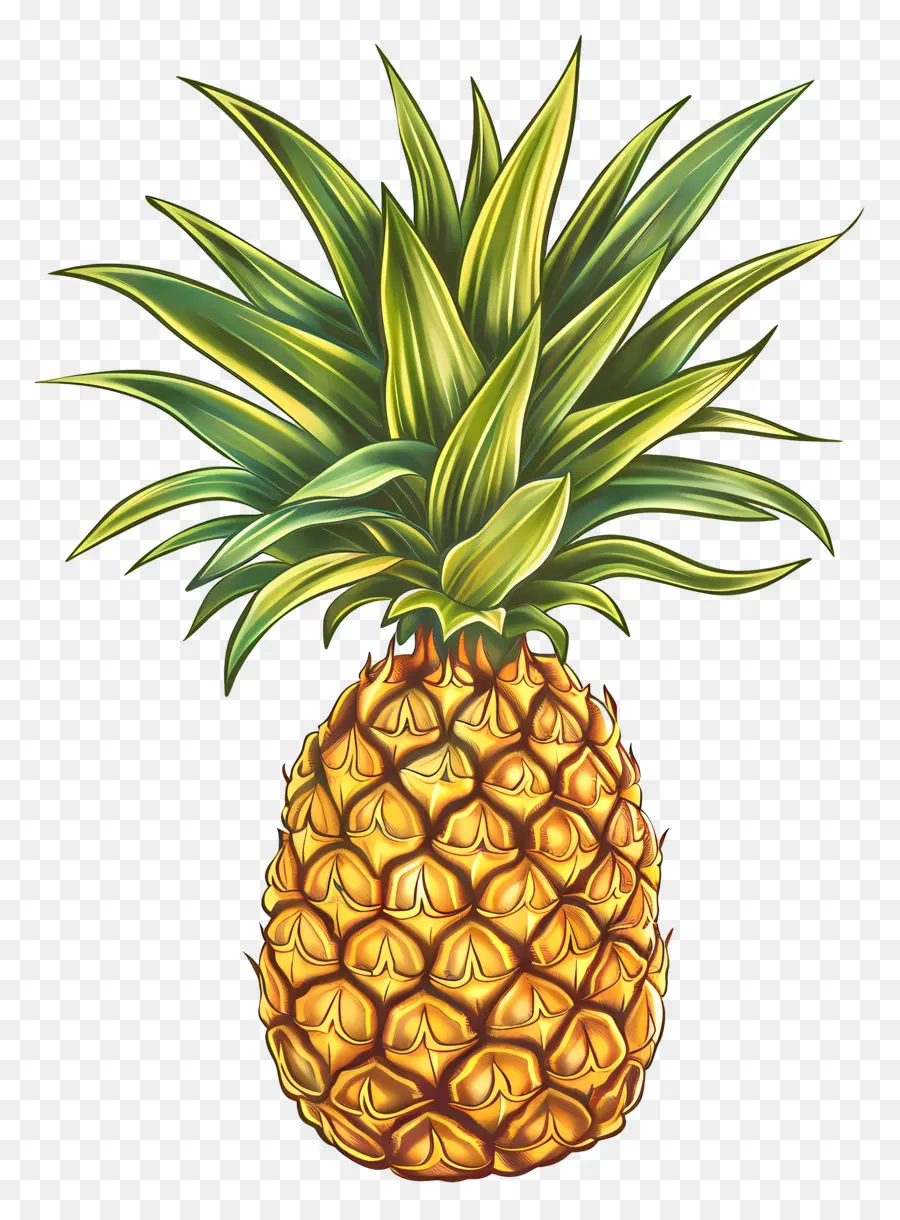 Piña，La Fruta PNG