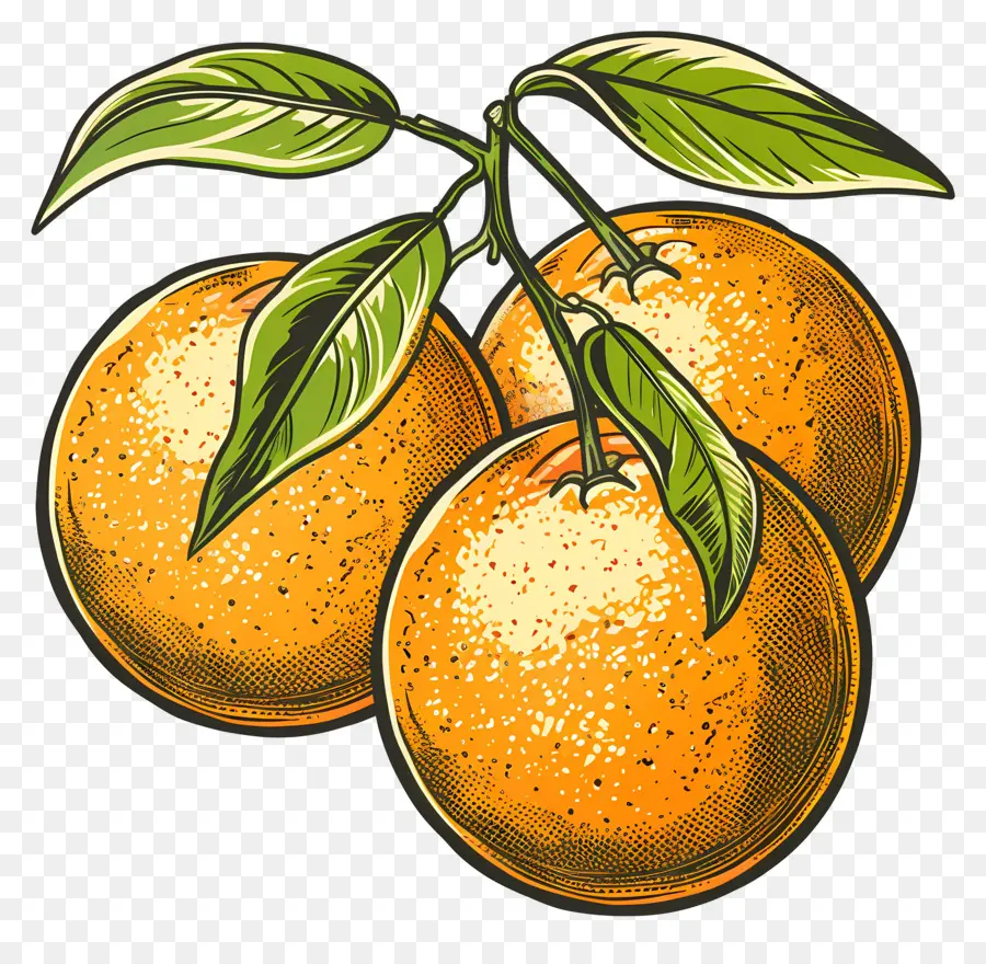 Las Naranjas，árbol De La Fruta PNG