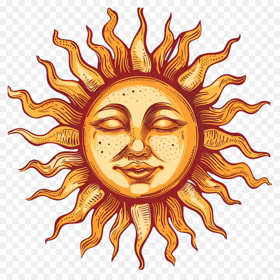 Sol，Arte De Sol Creativo PNG