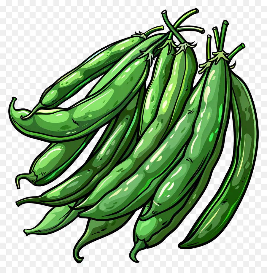 Judías Verdes，Peas PNG