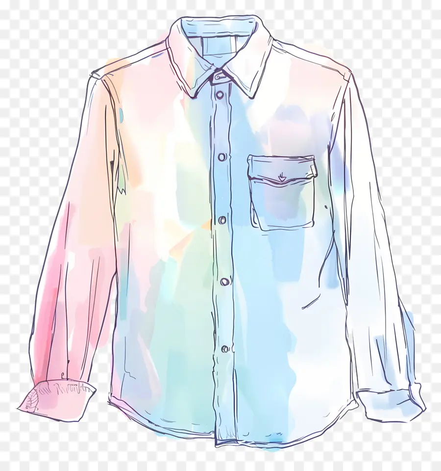 Camisa，Camisa Colorida PNG