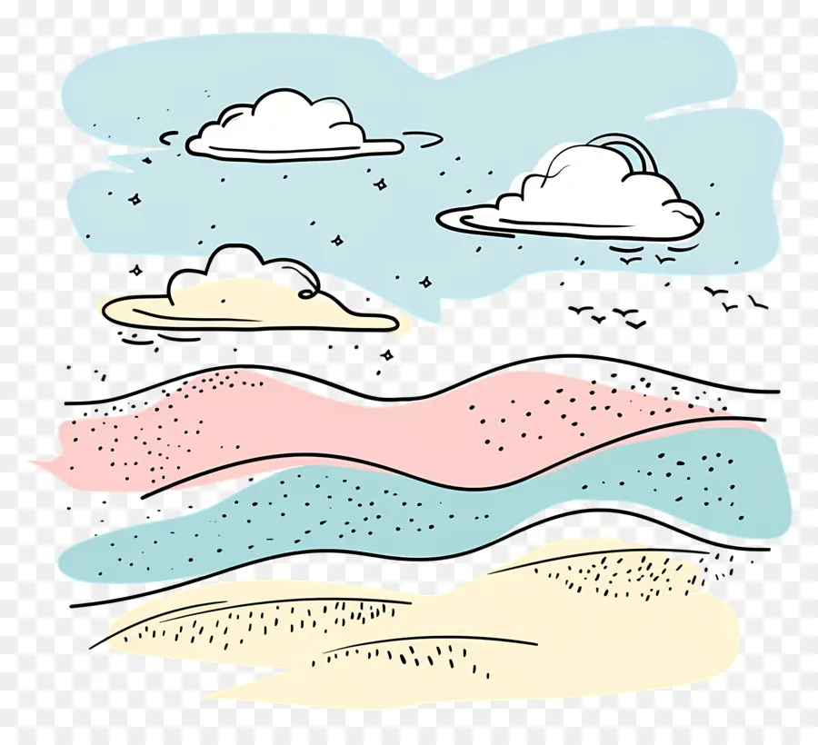 Ventoso Clipart，Paisaje Del Desierto PNG