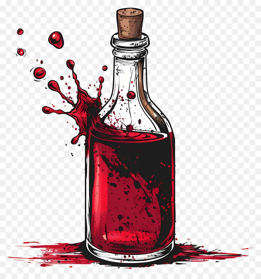 La Sangre，Roto De La Botella PNG