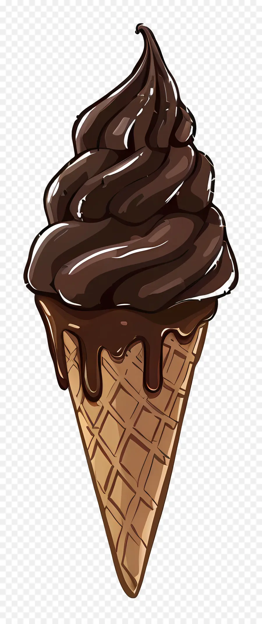 Helado，El Helado De Chocolate PNG