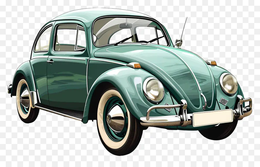 Modelo De Coche，Escarabajo Volkswagen Vintage PNG