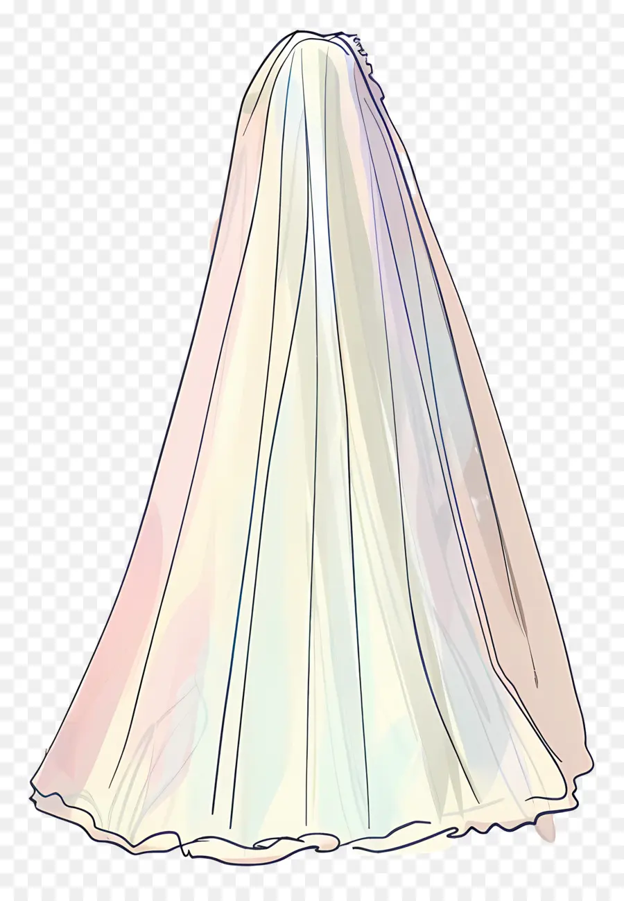 Velo De Novia，Vestido Blanco PNG