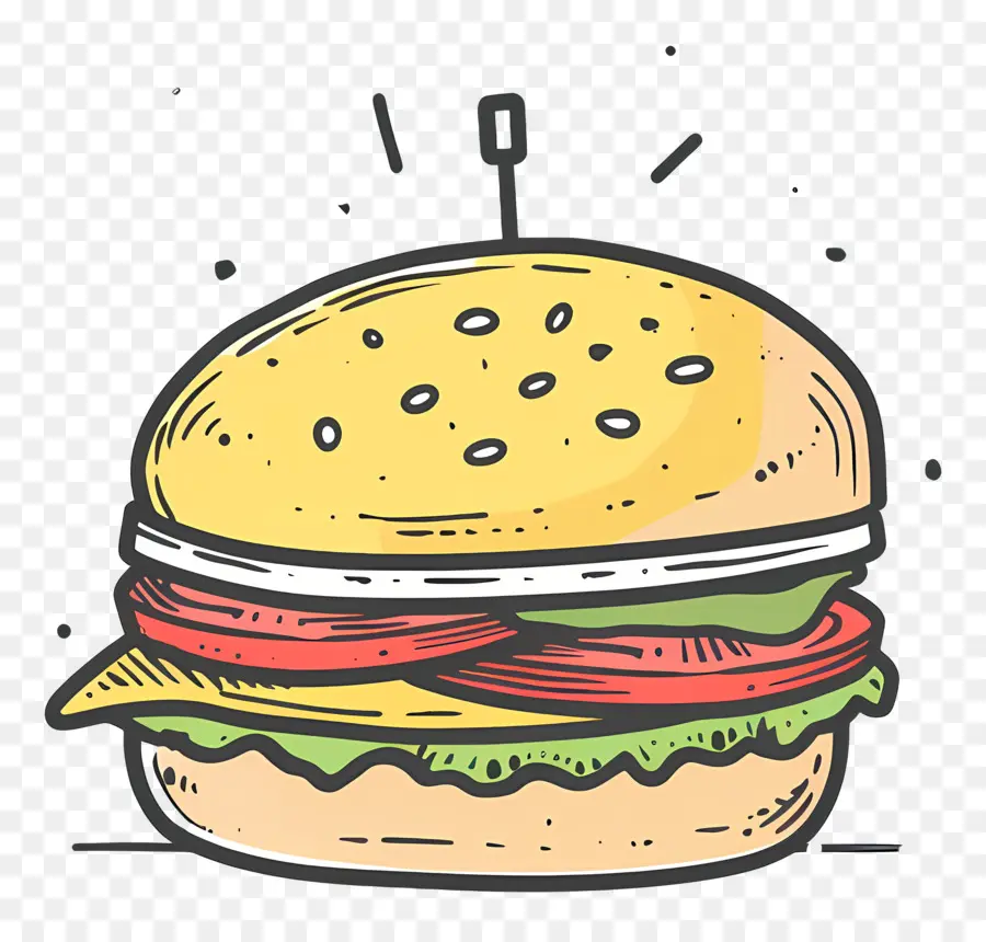 Hamburguesa，Queso PNG