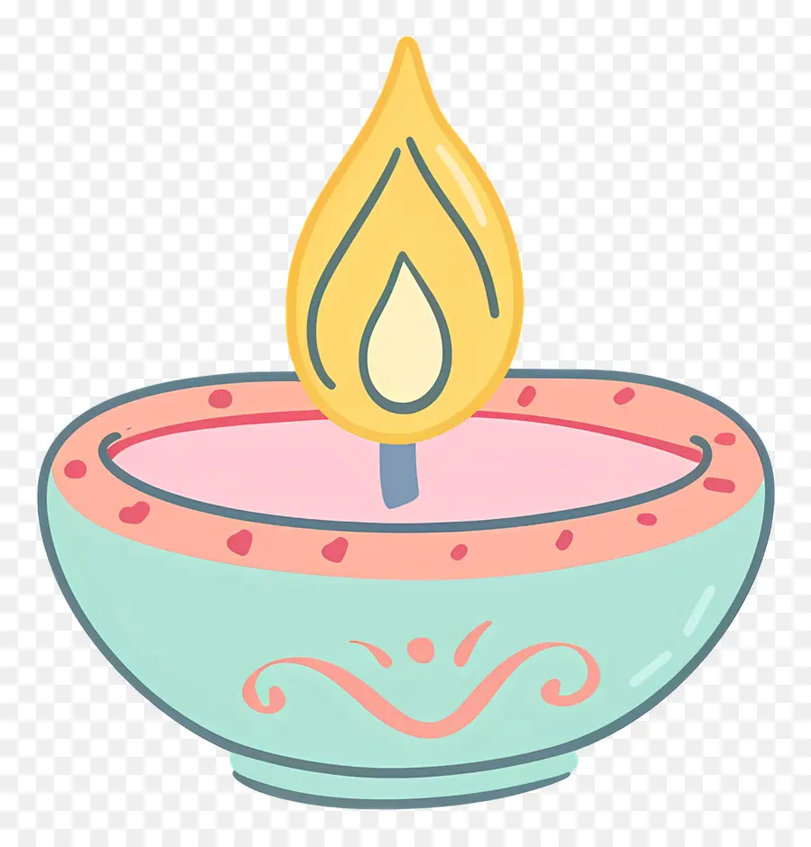 Diwali Diya，Vela PNG