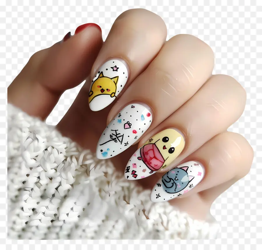 Esmalte De Uñas，Uñas Decoradas PNG