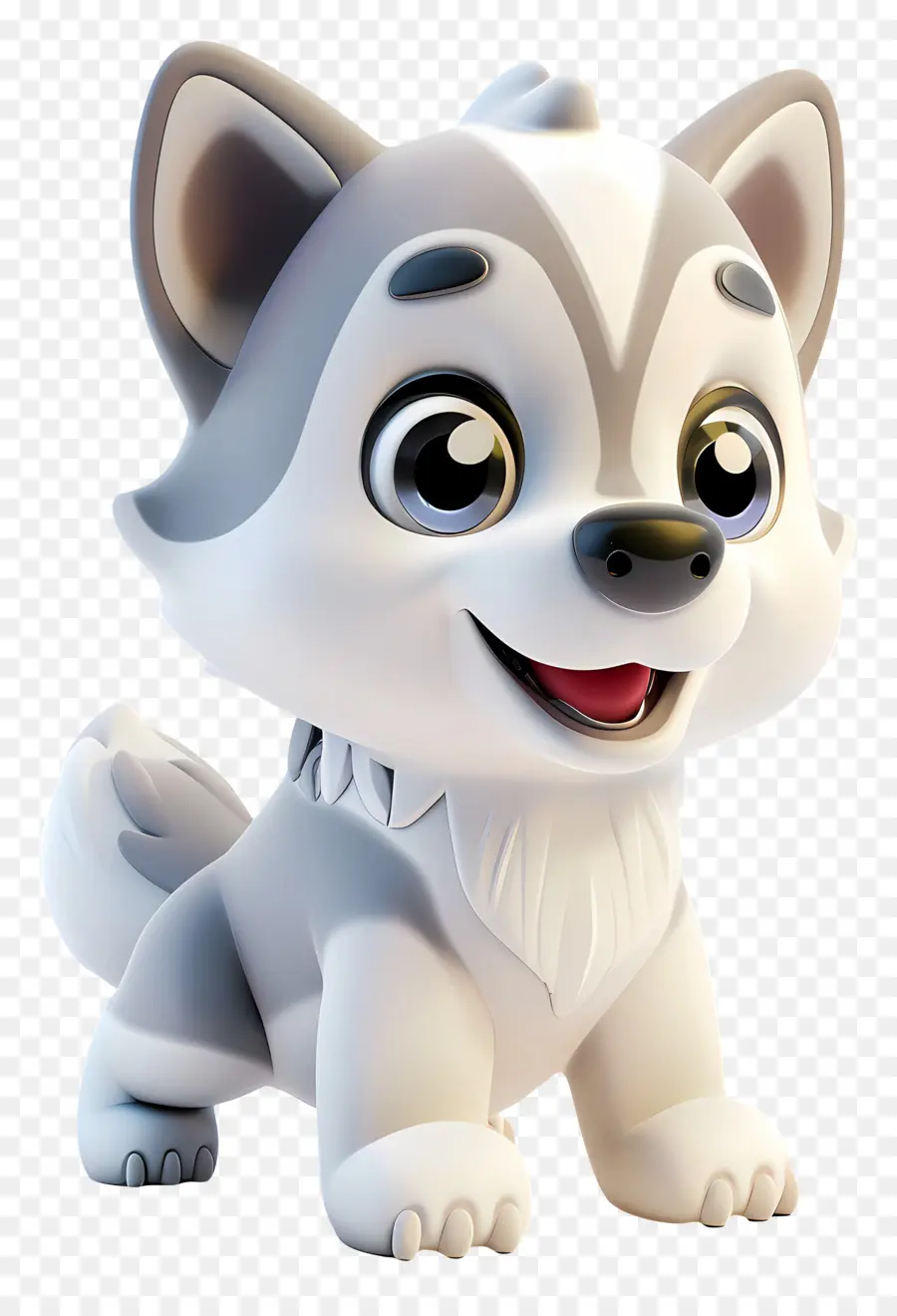 Husky Cachorro，Dibujos Animados De Animales PNG