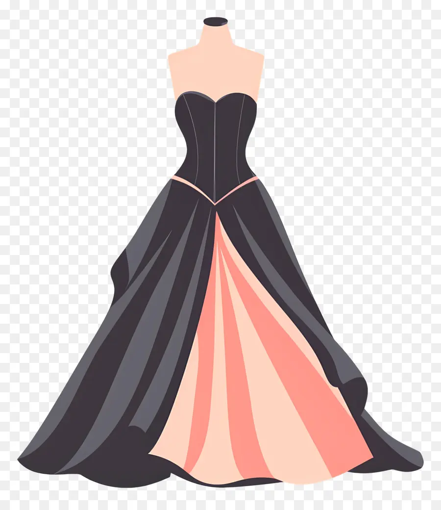 Vestido De Novia Negro，Vestido Negro PNG