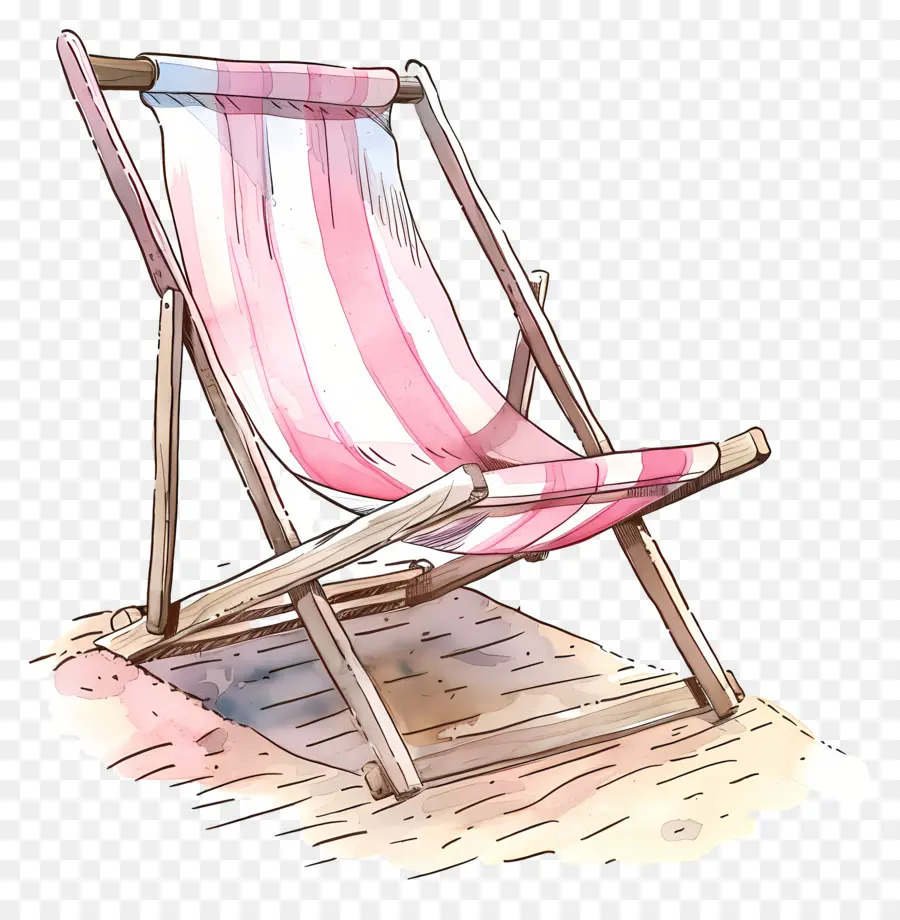 Silla De Cubierta，Silla De Playa PNG