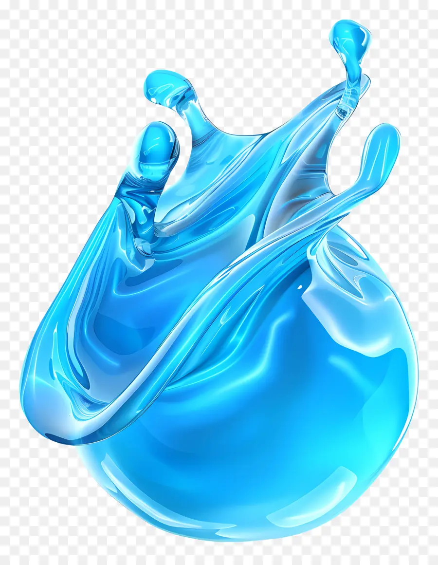 Agua，Pintura A La Acuarela PNG