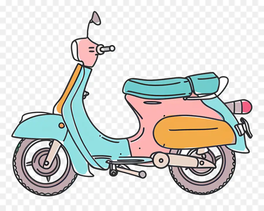 Motocicleta，Motor De Scooter PNG