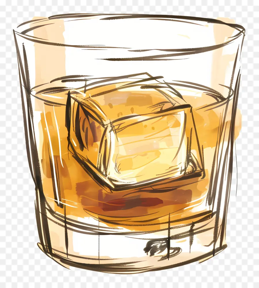 Whisky，Vaso De Whisky PNG