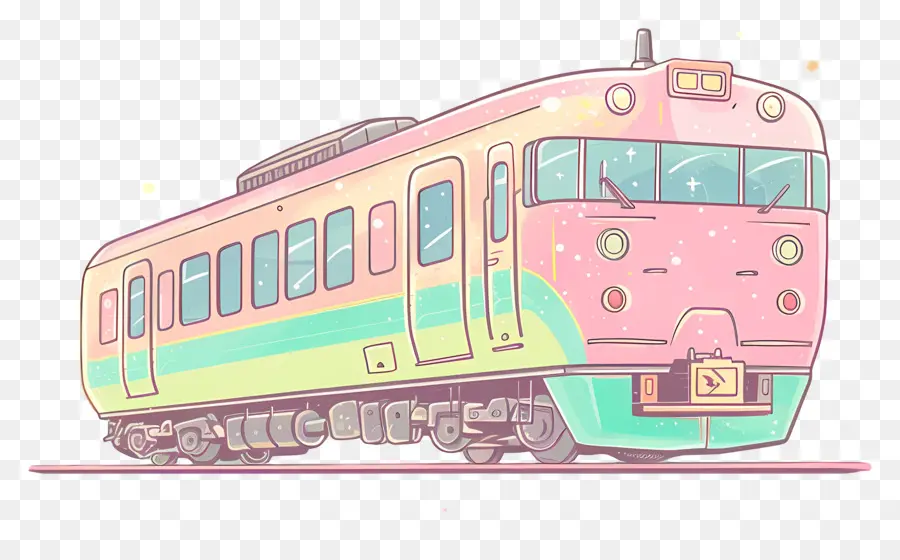 Tren，Tren Rosa PNG