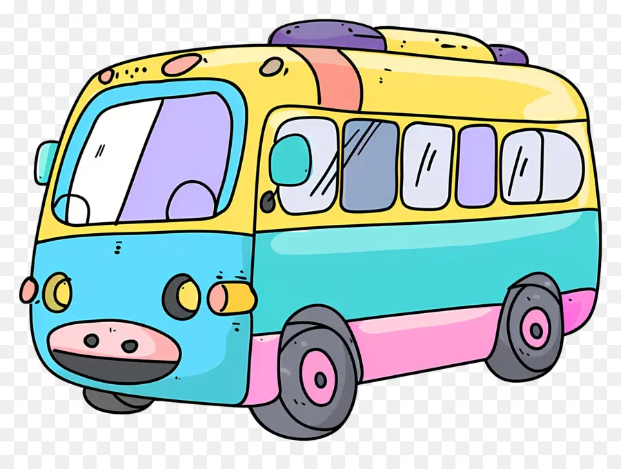 Autobús，Pequeño Autobús Escolar PNG