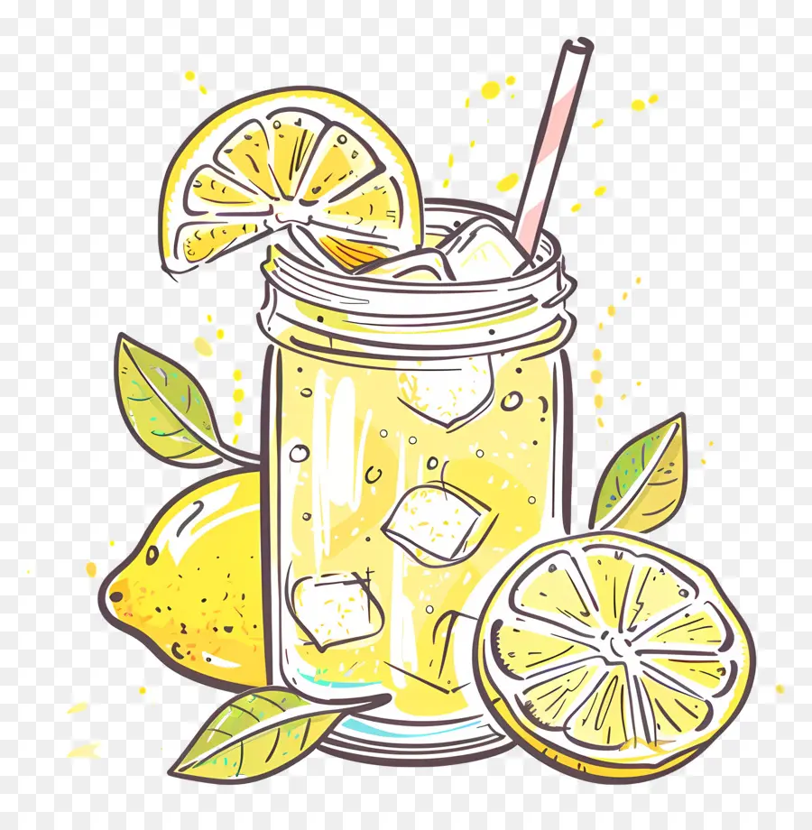 Limonada，Limón PNG