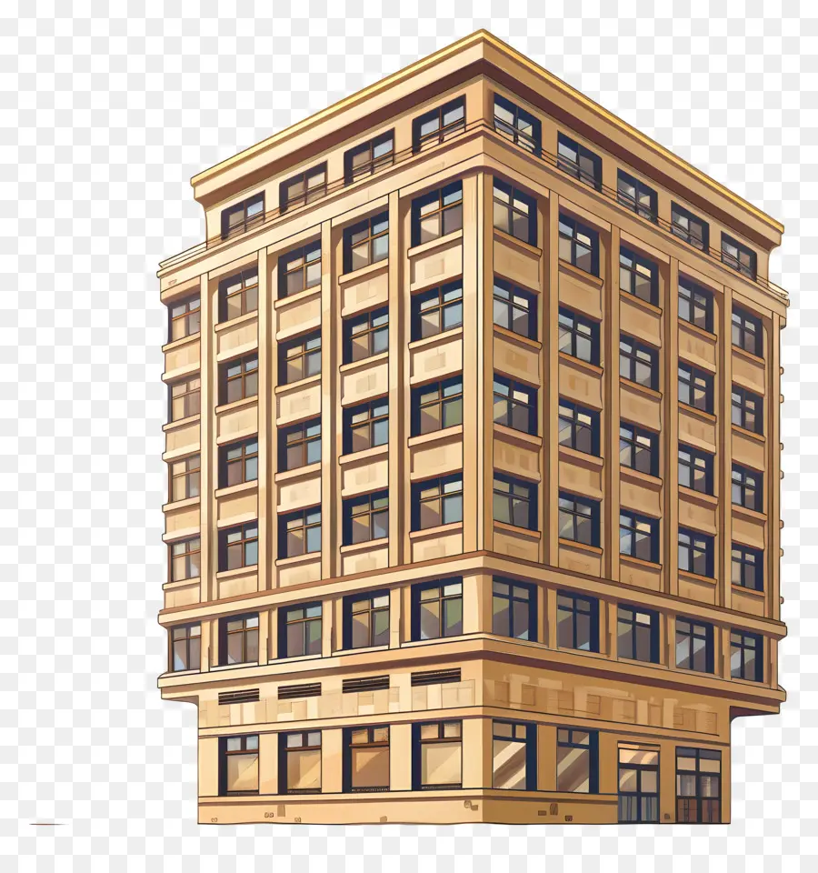 Edificio，Ventanas PNG