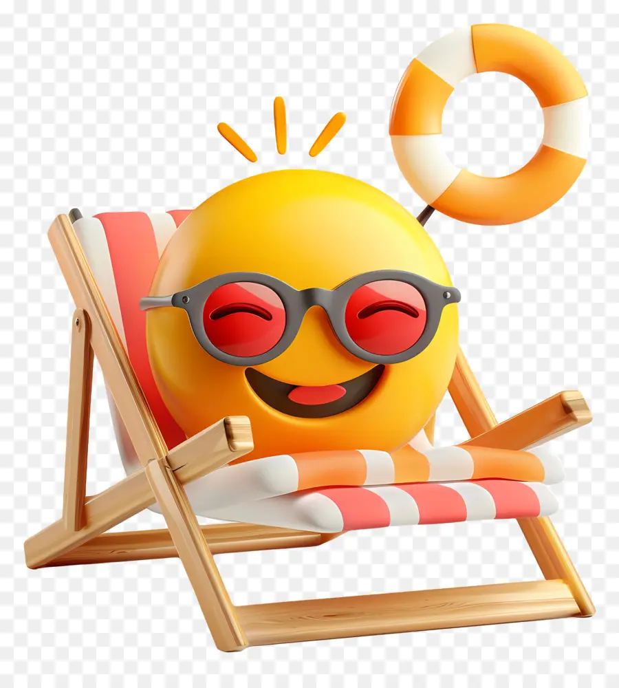 El Verano Comienza，Emojicon PNG