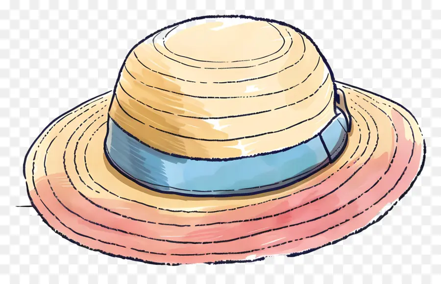 Sombrero Para El Sol，Sombrero De Paja PNG