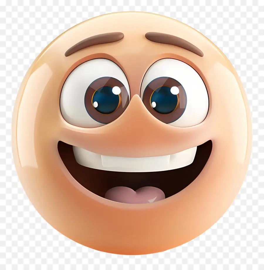 Cara De Dibujos Animados，Emoji PNG