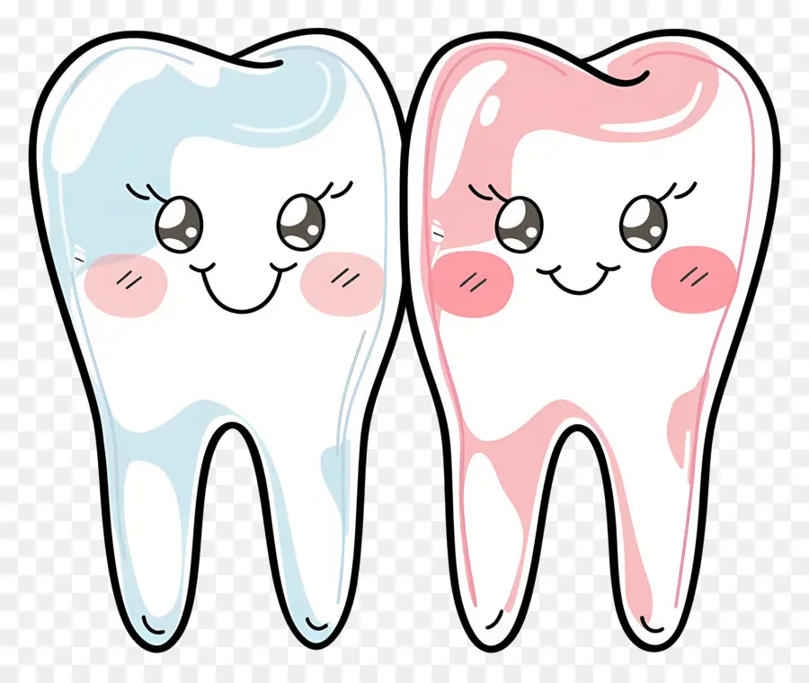 Los Dientes，Dibujos Animados De Dientes PNG