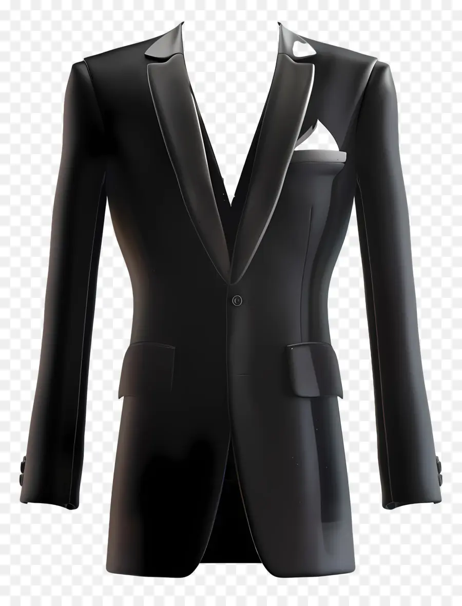 Traje Formal，Chaqueta De Esmoquin Negra PNG