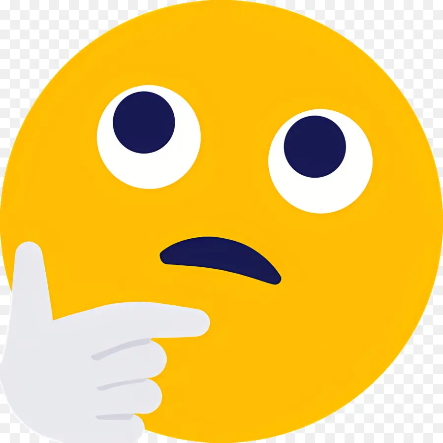 El Pensamiento Emoji，La Cara Sonriente PNG