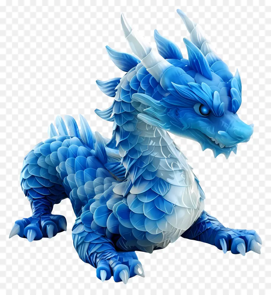 Dragón Azul，Dragón PNG