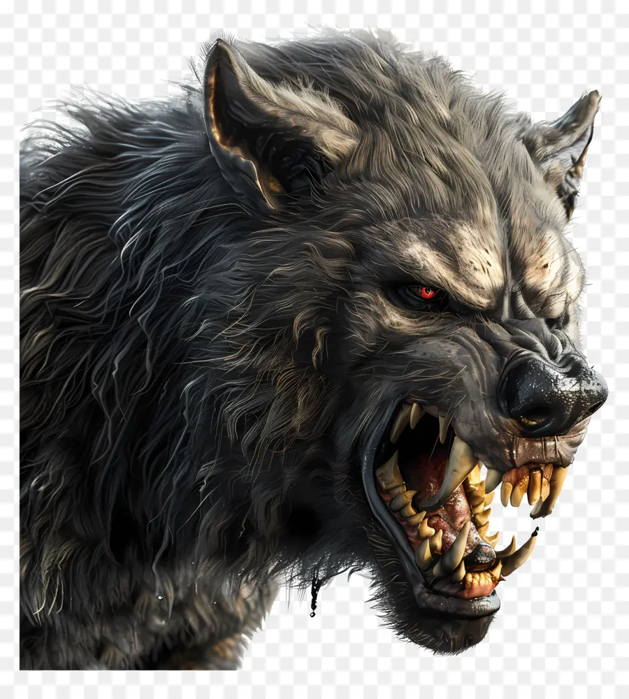 Hombre Lobo，Lobo Gris PNG