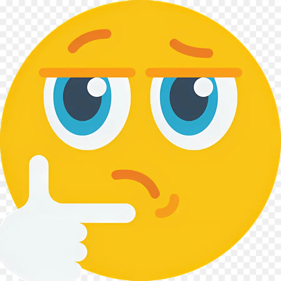 El Pensamiento Emoji，La Cara Sonriente PNG