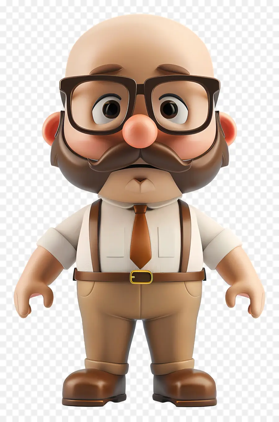 Profesor De Dibujos Animados 3d，Personaje De Dibujos Animados PNG